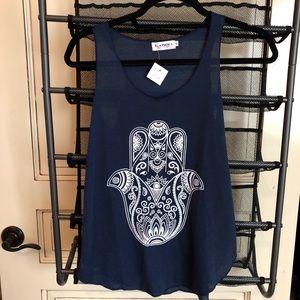 NWT Hamsa Tank Top